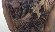 吃瓜后背纹身,揭秘吃瓜群众的神秘背纹