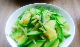 土豆片吃瓜,夏日清爽新吃法
