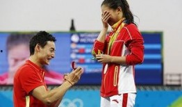 奥运求婚吃瓜群众,吃瓜群众见证甜蜜瞬间