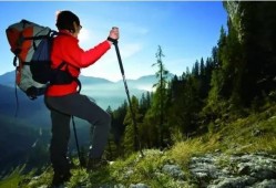 爬山三人吃瓜,共享夏日清凉时光