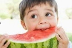 宝宝吃瓜头像,宝宝吃瓜头像萌化你的心