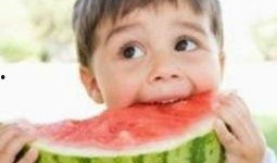 宝宝吃瓜头像,宝宝吃瓜头像萌化你的心